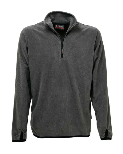 Maglia da lavoro Artic micropile slim fit con foro pollice Grey meteorite