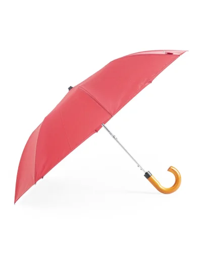 Ombrello Branit Elegante Antivento con Manico Ergonomico Rosso