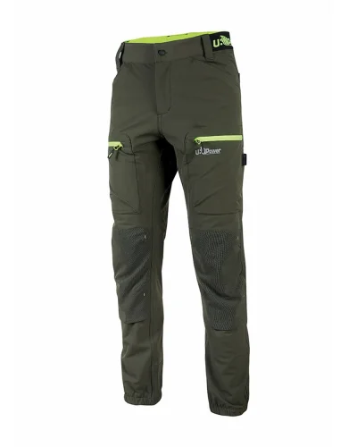 Pantaloni da lavoro estivi Harmony, leggeri e traspiranti Dark green