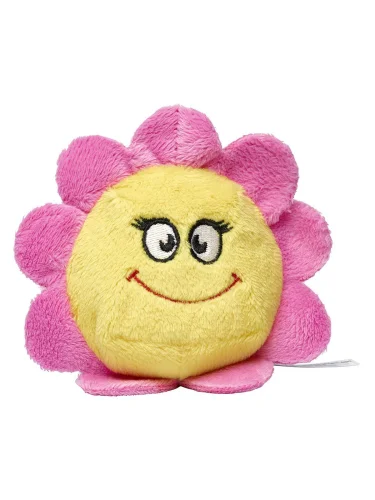 MiniFeet Schmoozies Flower 7cm Peluche Microfibra Viola Pulizia Tech