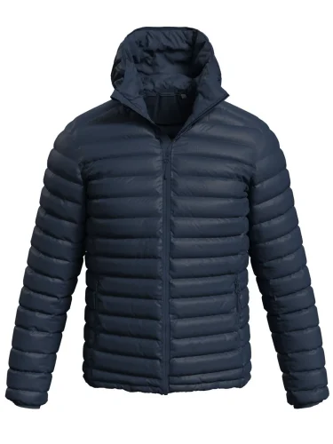 Piumino Uomo Lux Cappuccio Nylon Regular Antivento