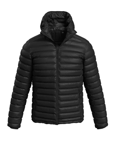 Piumino Uomo Lux Cappuccio Nylon Regular Antivento