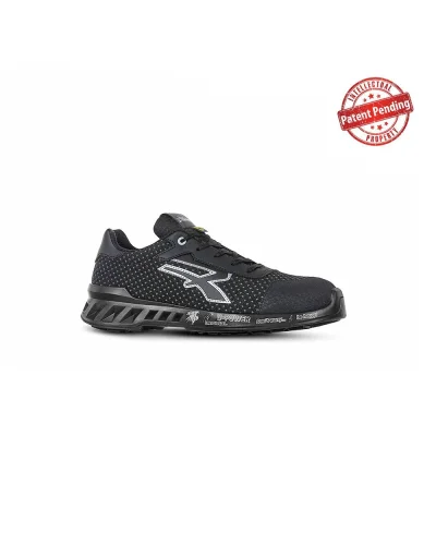 U-Power Logan S3 SRC ESD: Scarpe antinfortunistiche nere leggere