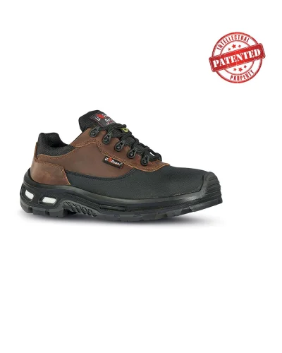Scarpe antinfortunistiche U-Power Red Lion S3 pelle scamosciata nere