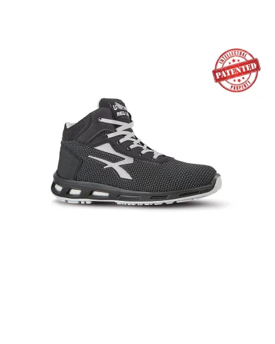Scarpe antinfortunistiche alte U-Power RedLion S3 Putek nere
