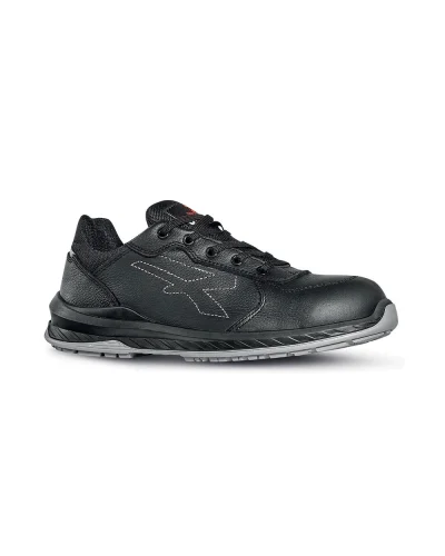 Scarpe antinfortunistiche U-Power nere S3 pelle leggera Antiscivolo