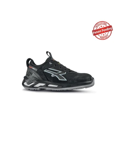 Scarpe antinfortunistiche U-Power Rush S3 nere in nabuk idrorepellente