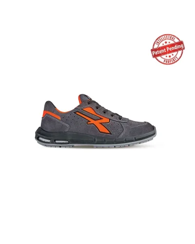 Scarpe U Power Skat basse S1P ESD grigie, leggere e antiscivolo