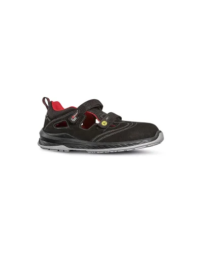 Scarpe antinfortunistiche U-Power Scandy nabuk S1P leggere grigie