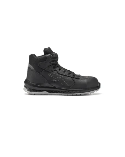 Scarpe antinfortunistiche U-Power S3 alte pelle nera leggere