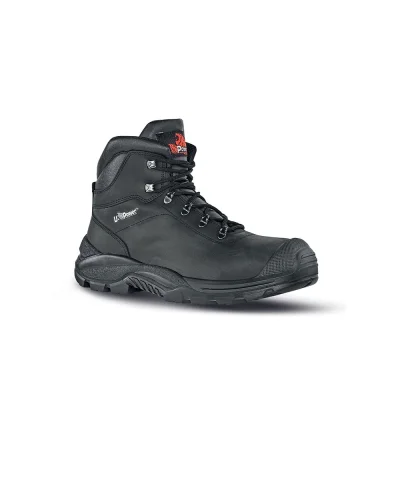Scarpe antinfortunistiche U Power Rock&Roll S3 SRC in pelle nera