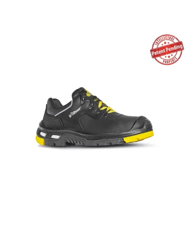 Scarpe antinfortunistiche Yarvis S3 in pelle Pull-up nera U-Power