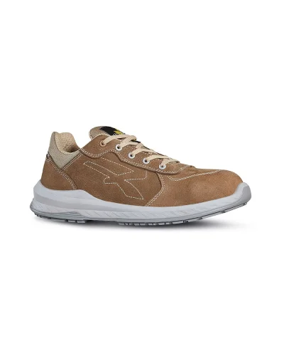 U-Power Scarpe basse antinfortunistiche nabuk S3, leggere, nere