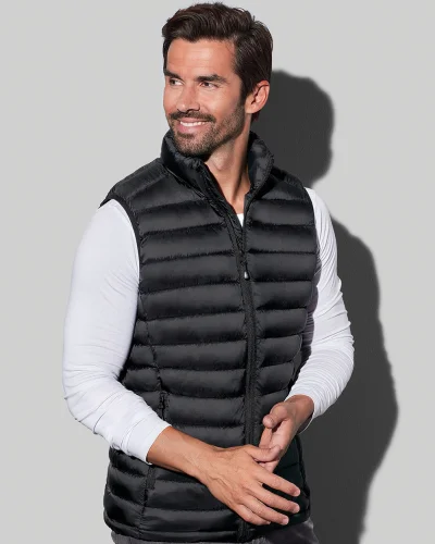 Giubbotto Uomo Lux Imbottito 100% Nylon, Tasche Zip