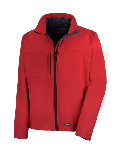 Giacca Softshell Tre Strati Uomo Impermeabile TPU Red