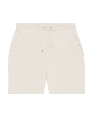Pantaloncini Cosmo Felpa French Terry Uomo, Cotone 80%, 280g/m² Off White