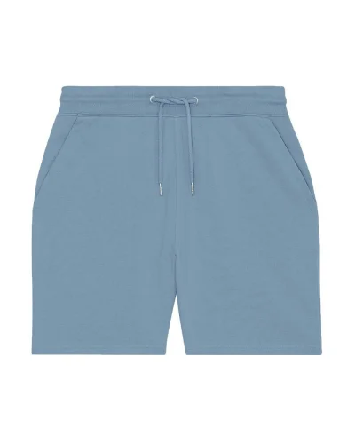 Pantaloncini Cosmo Felpa French Terry Uomo, Cotone 80%, 280g/m² Mineral Blue
