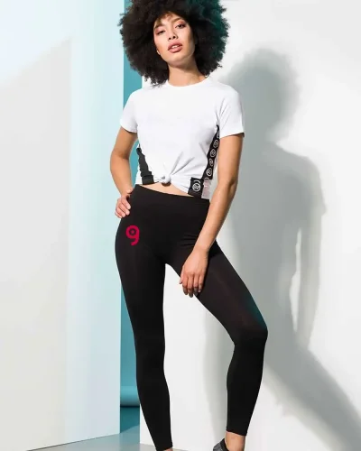 Leggings Donna Cotone 96% Elastici Morbidi Sagomati