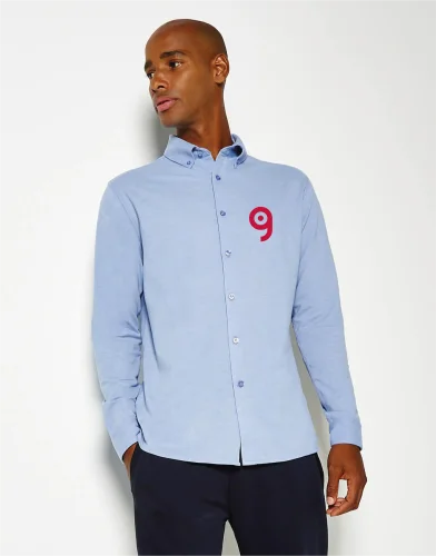 Camicia piqué Superwash 60º Tailored Fit