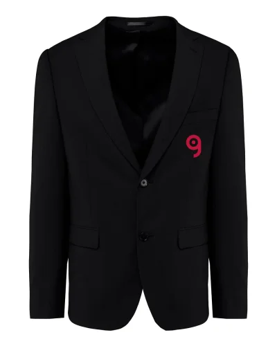 Giacca abito uomo slim fit con rever classico