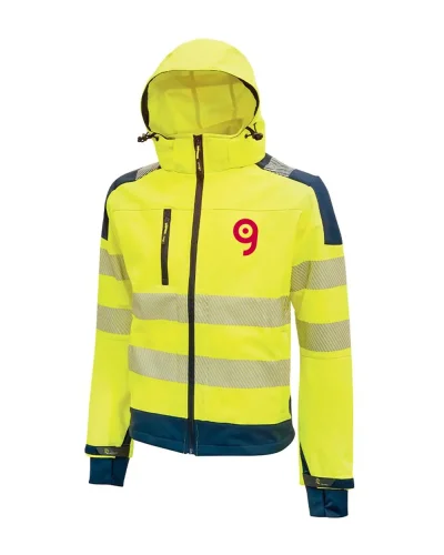 Miky Giacca Softshell Uomo Impermeabile Antivento
