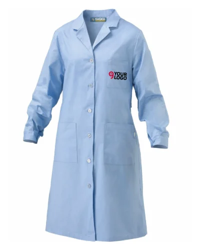 Camice donna Elba 100% cotone, tasca cuore
