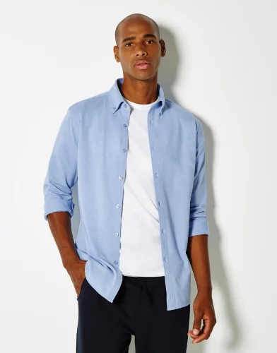 Camicia piqué Superwash 60º Tailored Fit