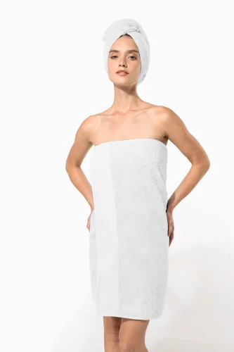 Asciugamano bagno cotone bio 70x140 cm 450g/m²