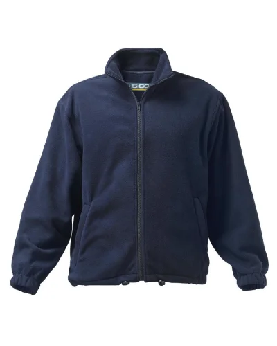 Pile da lavoro  zip intera, antipilling, poliestere