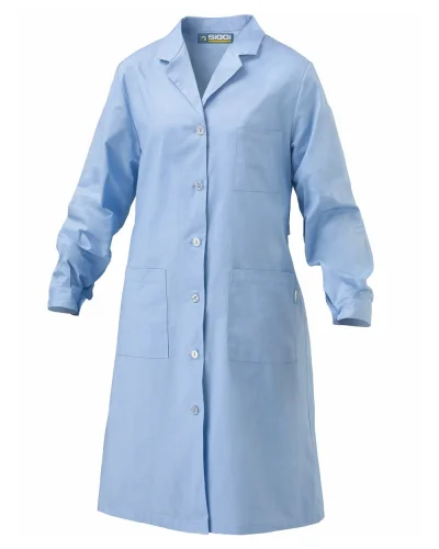 Camice donna Elba 100% cotone, tasca cuore