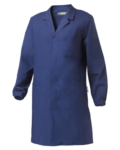 Camice uomo Capri 100% Cotone, maniche lunghe regular Blu