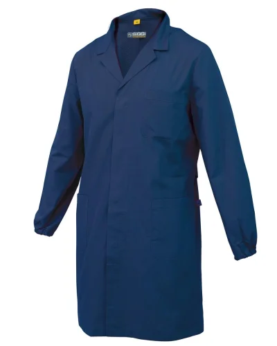 Camice uomo Record in policotone, polso elastico, regular Blu