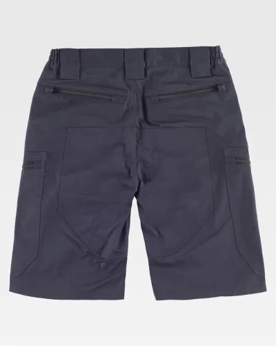 Bermuda da lavoro FlexWork rinforzati in cotone elasticizzato