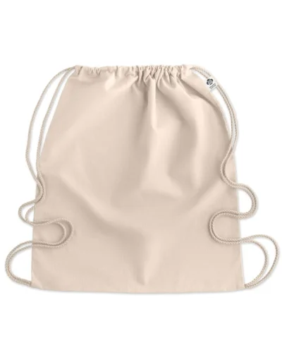 YUKI Borsa shopper cotone biologico 140g/m² 38x42cm naturale