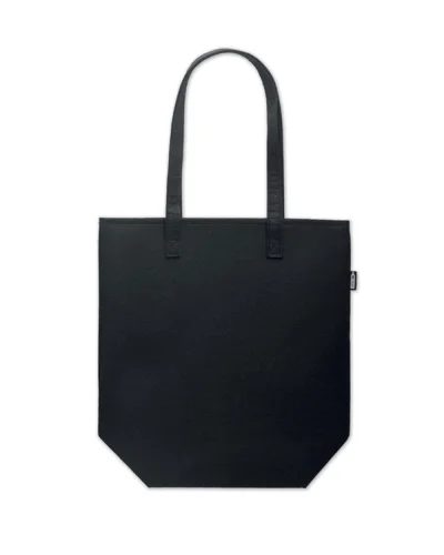 NATA Shopper in feltro RPET 38x42 cm manici lunghi 140g