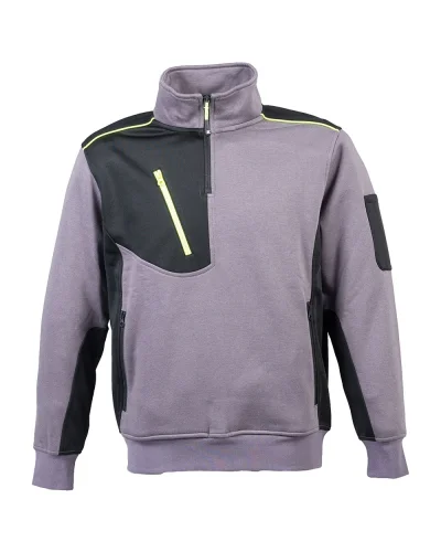 Felpa Milwaukee unisex con zip, medium fit