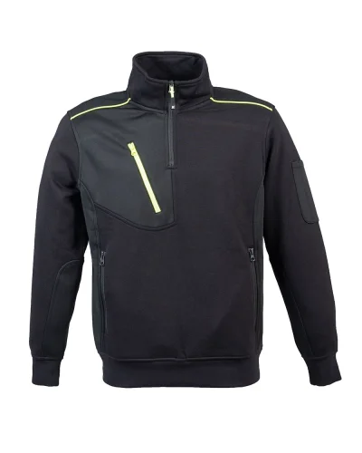 Felpa Milwaukee unisex con zip, medium fit