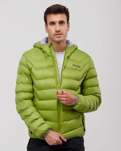 Giacca imbottita Reif unisex | Nylon riciclato | Waterproof Verde