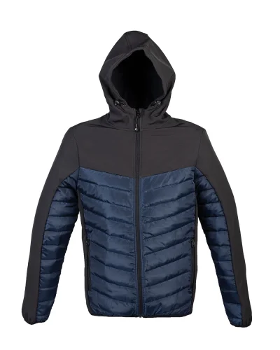 Giubbotto Tamigi Man softshell, imbottito, uomo Navy/Black