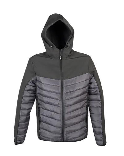 Giubbotto Tamigi Man softshell, imbottito, uomo Grey/Black