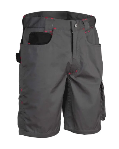 Pantaloncini da lavoro Tile resistenti con tasche multiuso Antrancite/Nero