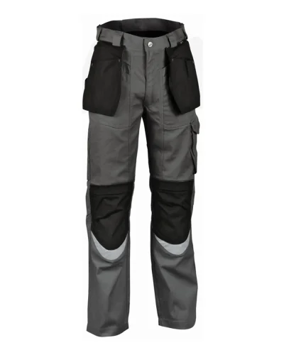 BRICKLAYER Pantaloni da lavoro rinforzati multitasche Antrancite/Nero