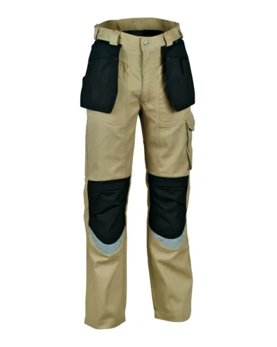 BRICKLAYER Pantaloni da lavoro rinforzati multitasche Corda/Nero