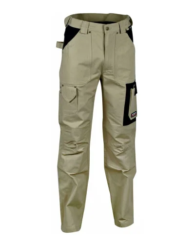 Pantaloni da lavoro Dublin Corda/Nero