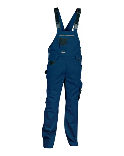 Salopette da lavoro Pocket con tasche multiuso Navy/Nero