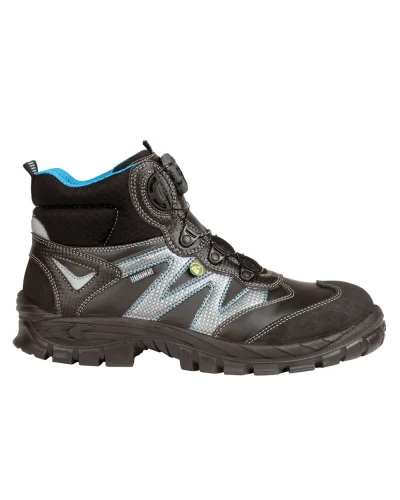 Scarpe antinfortunistiche Brahma S3 BOA nere ESD punta vetroresina