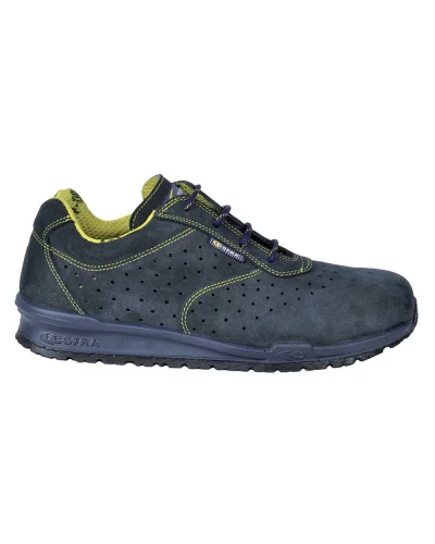 Scarpe antinfortunistiche Guerin S1P pelle scamosciata grigia uomo