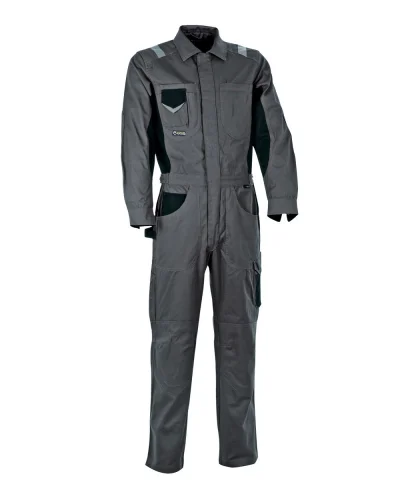 Tuta da lavoro Hangar resistente con zip Antrancite/Nero
