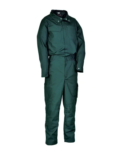 Tuta da lavoro Cofra Lago, resistente con tasche multifunzione Verde