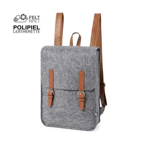Zaino Zakian RPET design eco, feltro riciclato
